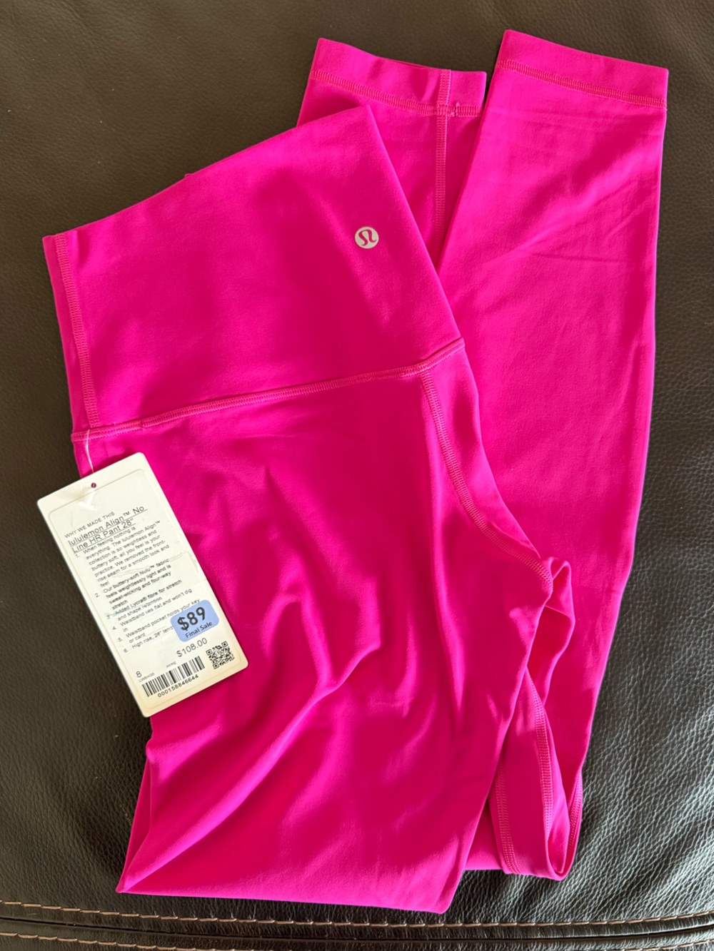 lululemon Align No Line High-Rise Pant 28"